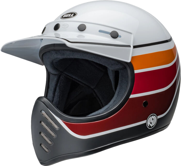 Moto-3 RSD Saddleback Siyah Beyaz
