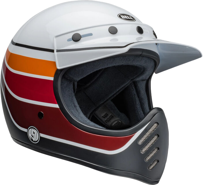 Moto-3 RSD Saddleback Siyah Beyaz