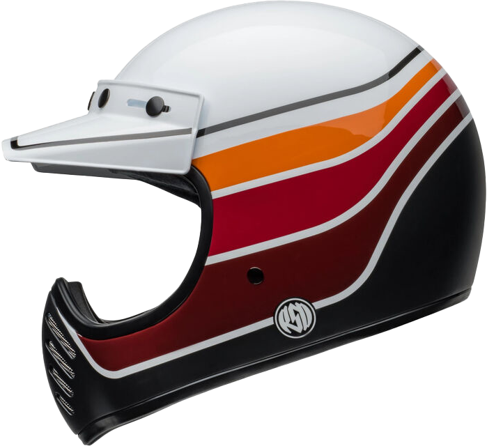 Moto-3 RSD Saddleback Siyah Beyaz