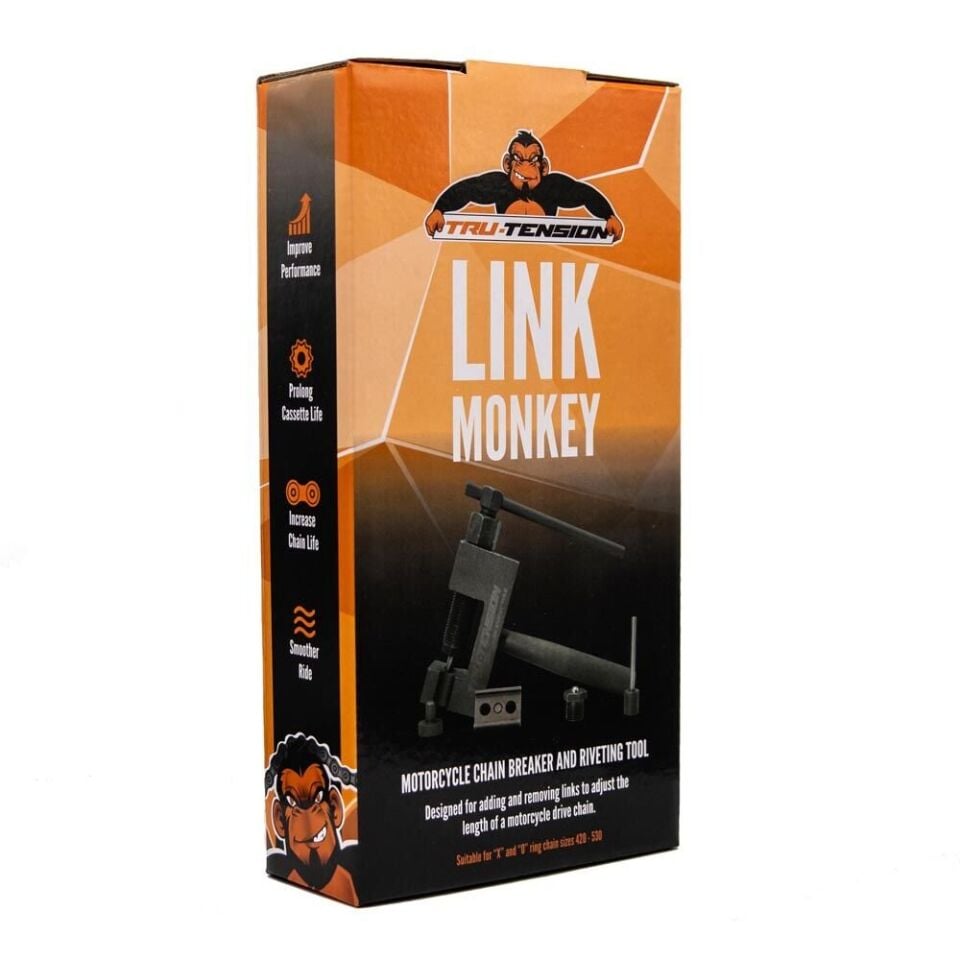 Tru-Tension M027 Link Monkey Motosiklet Zincir Sökme ve Takma Aleti