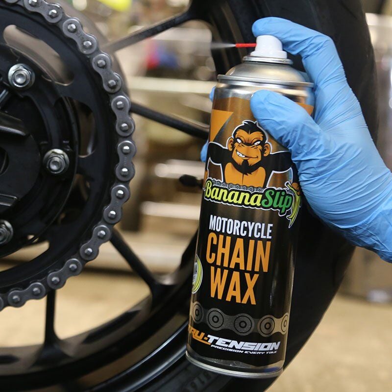 Tru-Tension M006 BananaSlip Cahin Wax 500ml Motosiklet Zincir Spreyi