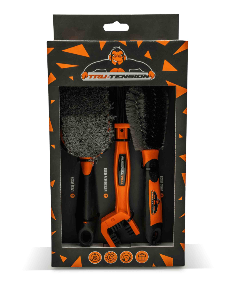 Tru-Tension M082 Premium Motorcycle Brush Cleaning Kit Motosiklet Temizleme ve Yıkama Fırça Seti
