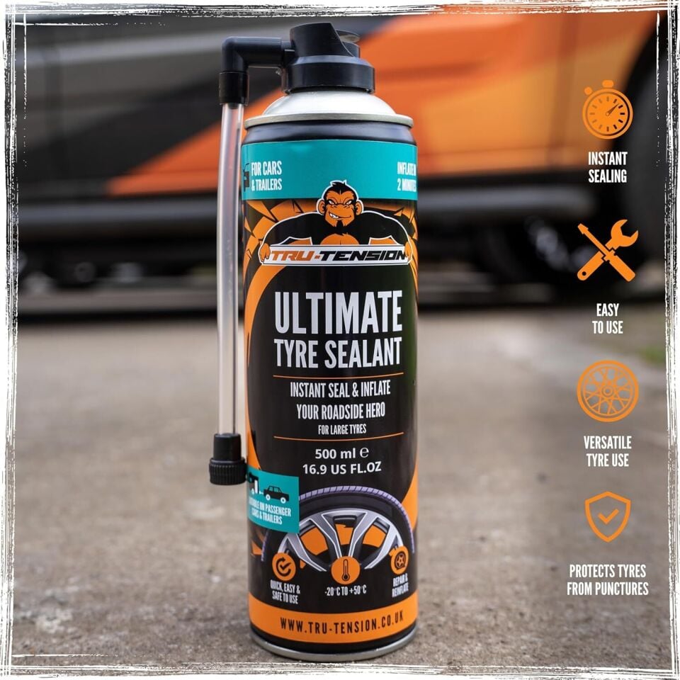 Tru-Tension M148 Aerolos Tyre Sealant 500ml Lastik Tamir Köpüğü