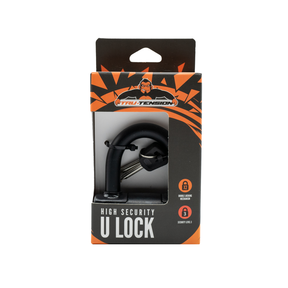 Tru-Tension M152 Motorcycle High Security U-Lock 13 mm Yüksek Güvenlikli Motosiklet U Kilit