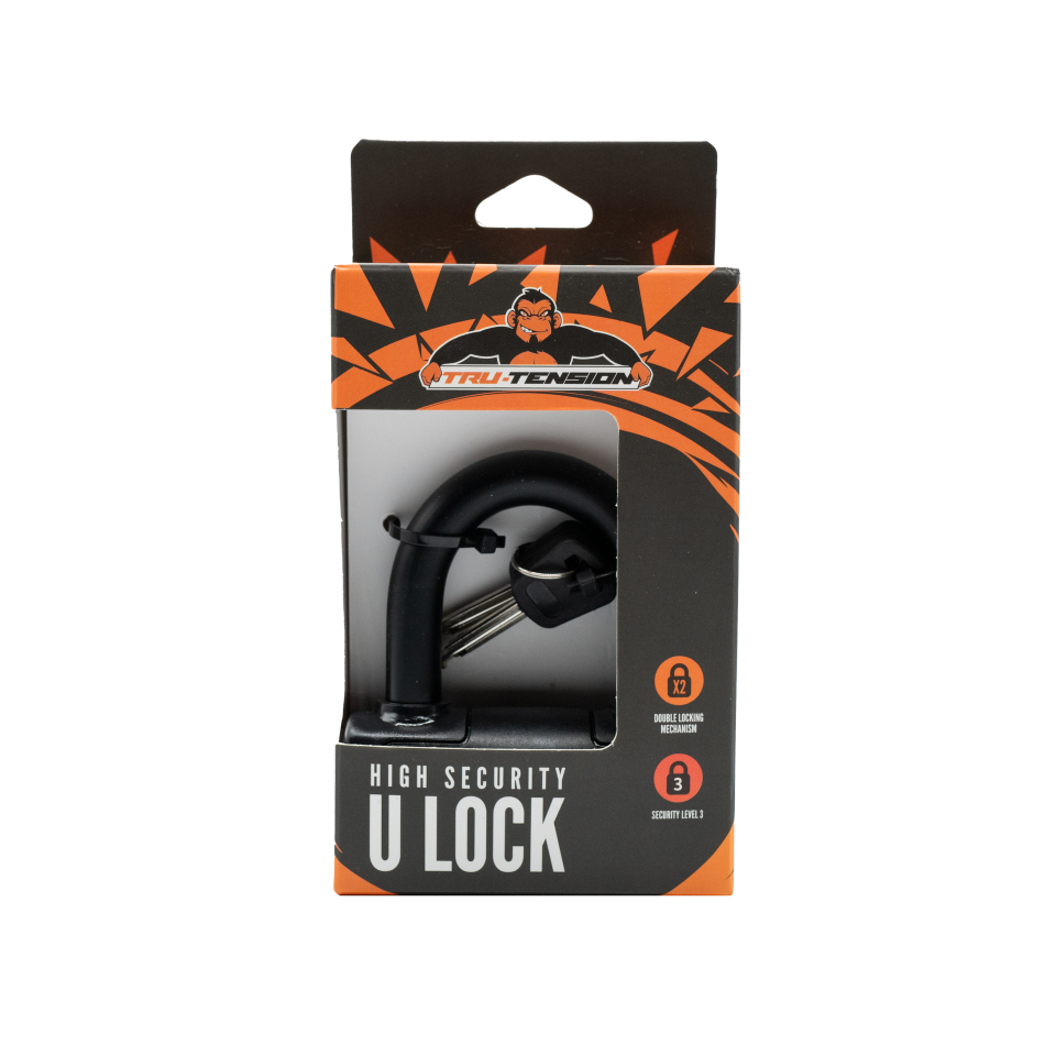 Tru-Tension M152 Motorcycle High Security U-Lock 13 mm Yüksek Güvenlikli Motosiklet U Kilit