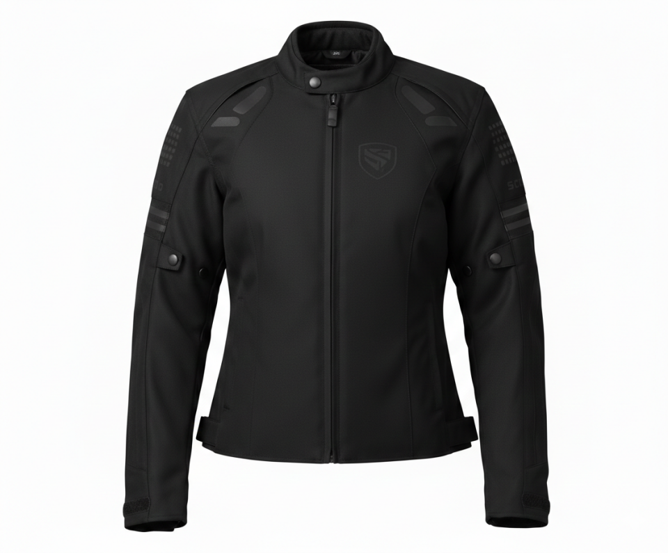 Lyon Siyah 4 Mevsim Kadın Montu