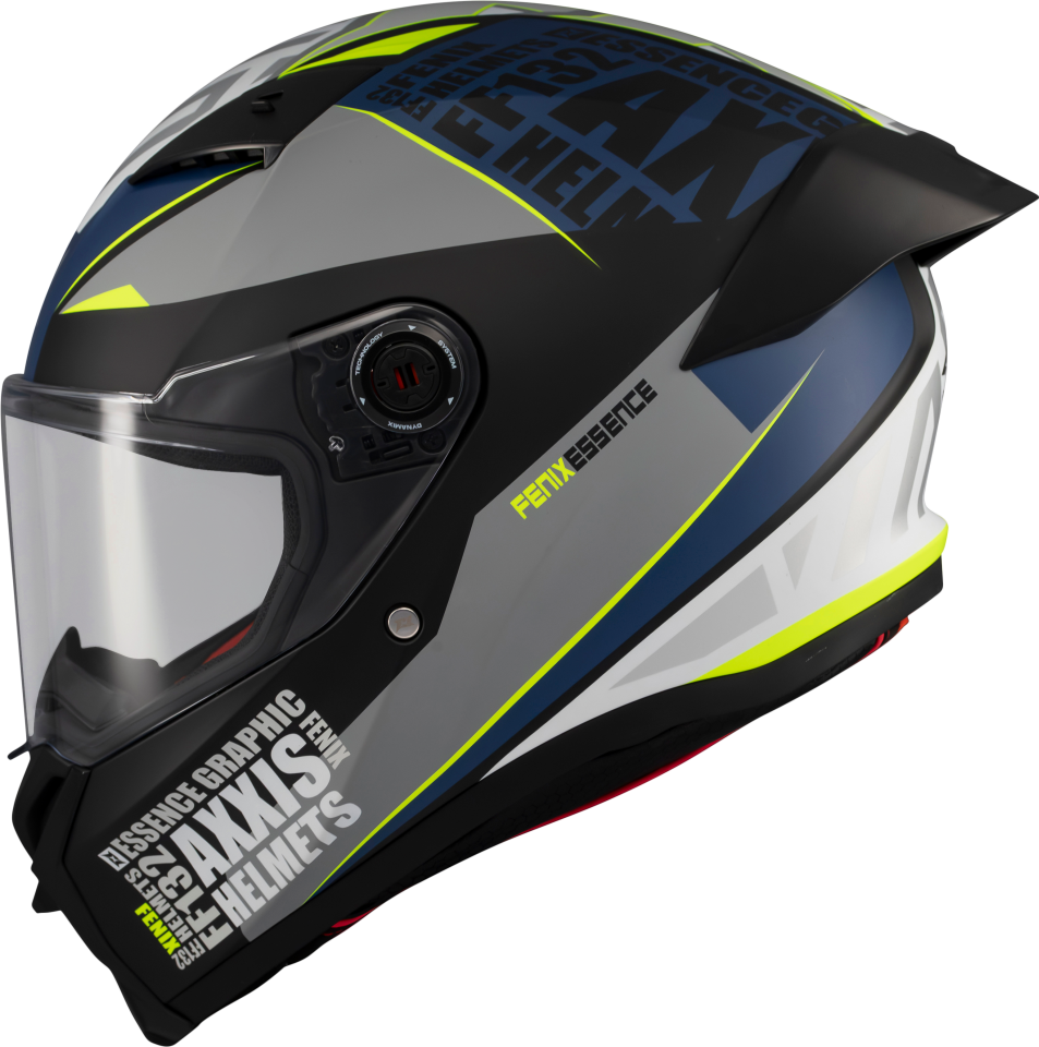 Axxis Fenix Essence Mat Siyah Gri