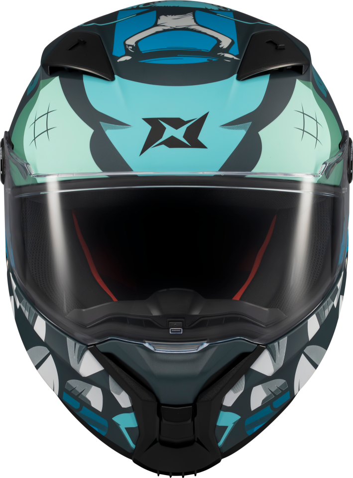 Fenix Angry Face Mat Mavi