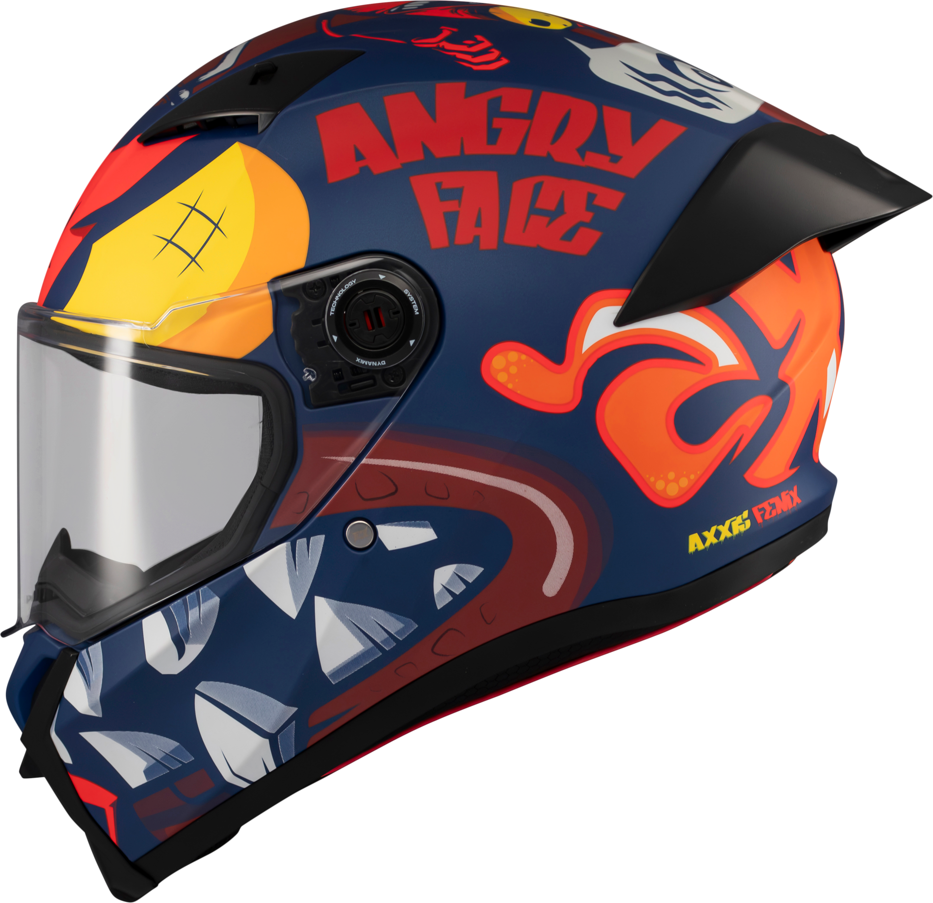 Fenix Angry Face Mat Kırmızı