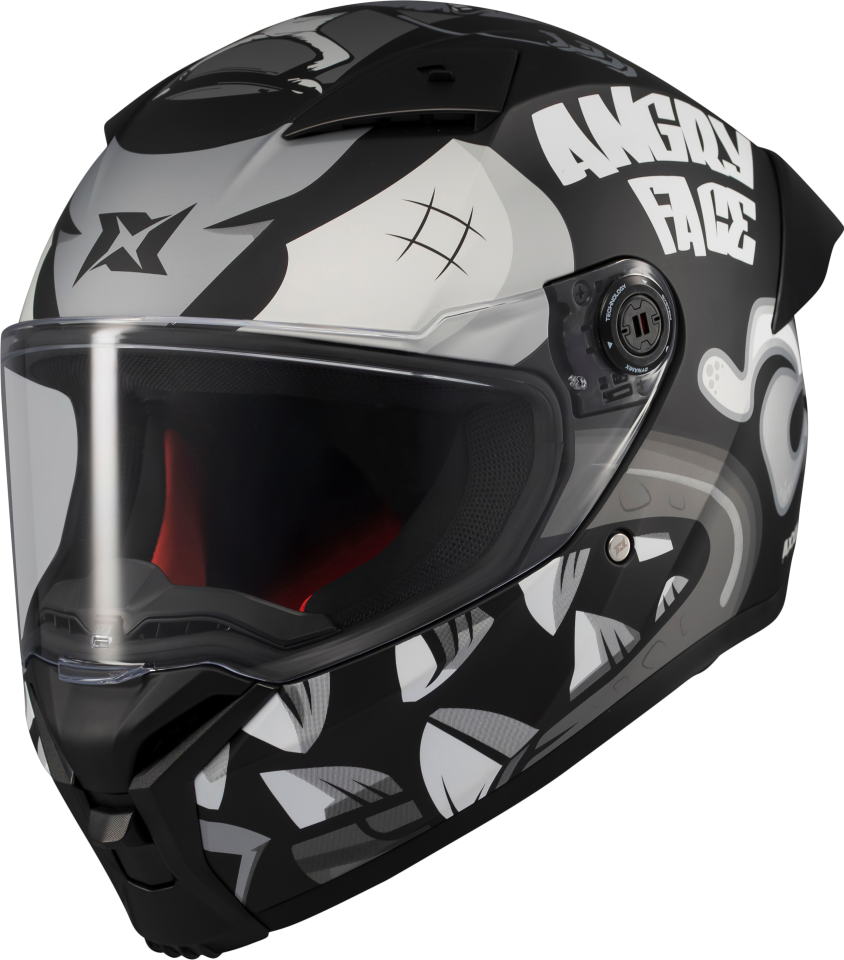 Fenix Angry Face Mat Siyah Gri