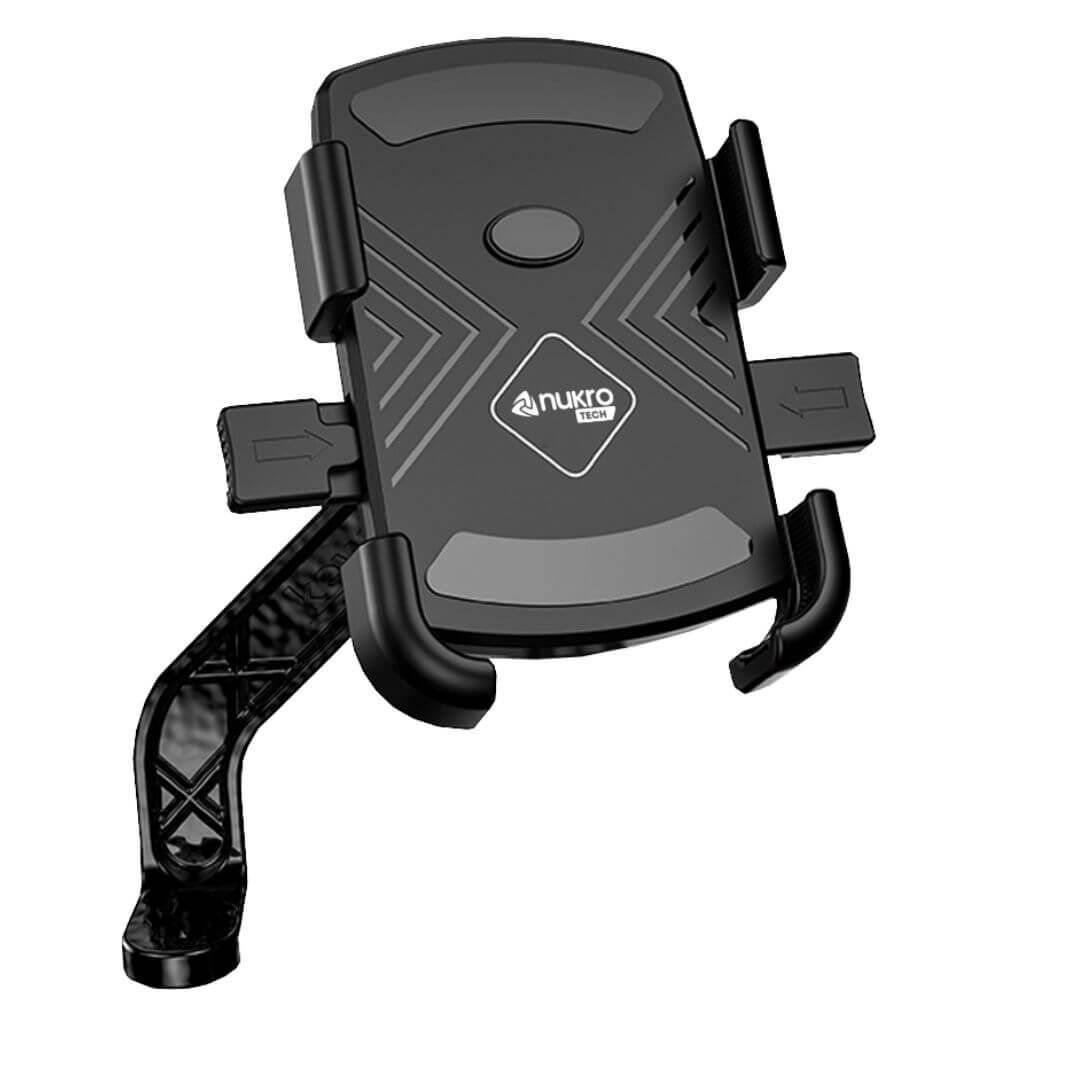 Nukrotech GKN53  Ayna Dibi Bağlantılı Motosiklet Telefon Tutucu