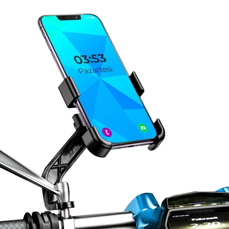 Nukrotech GKN53 Ayna Dibi Bağlantılı Telefon Tutucu