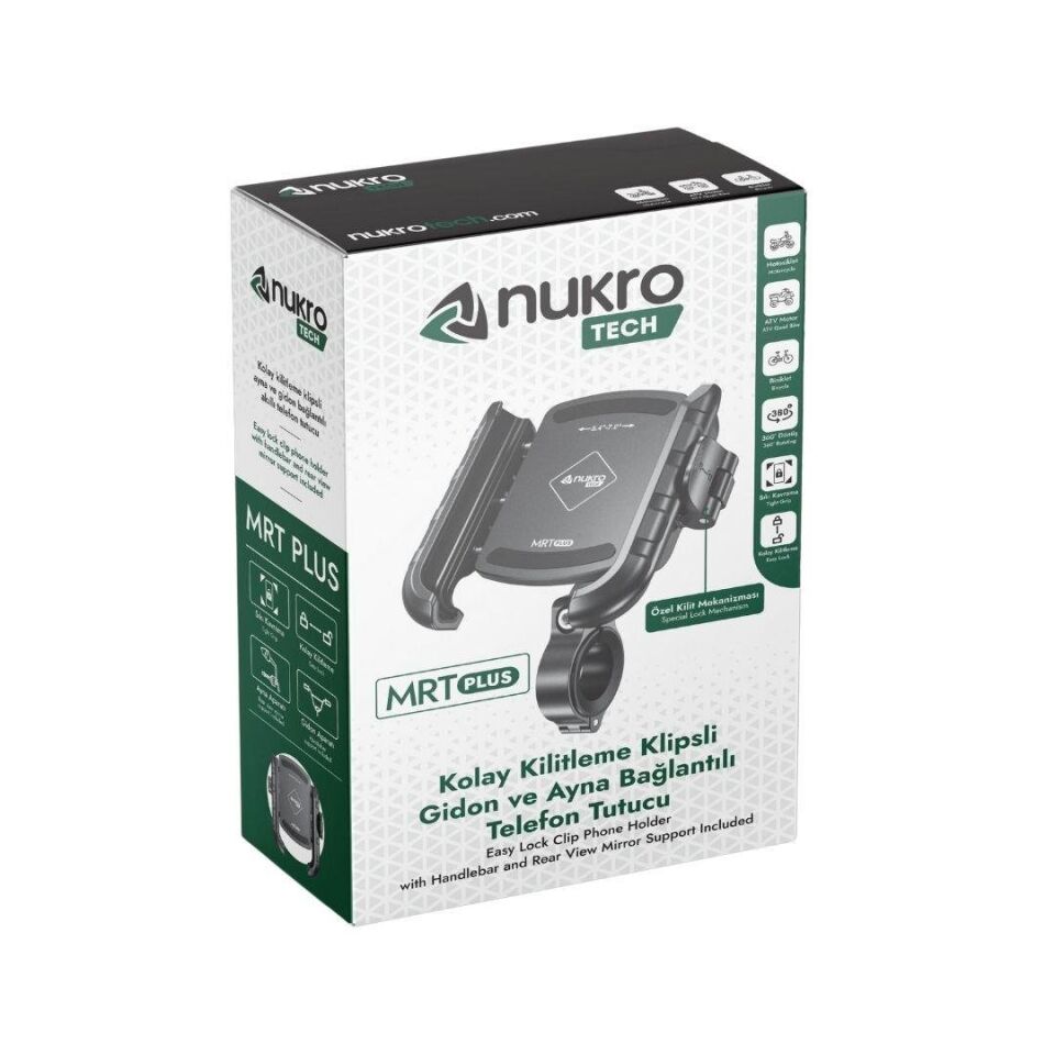 Nukrotech MRT PLUS Klipsli Telefon Tutucu