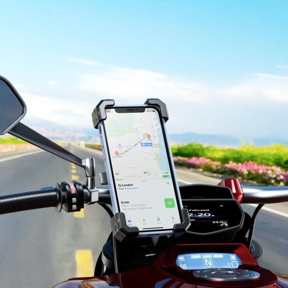 Nukrotech M22 Motosiklet Telefon Tutucu